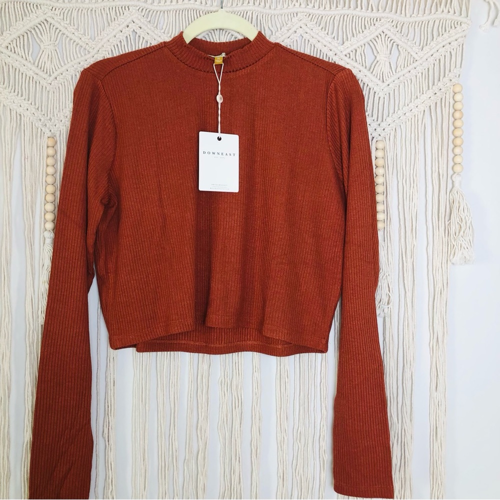 NWT Downeast Claire Ribbed Top - Picture 2 of 13